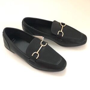 A NEW DAY Laurel Loafers Slip On Flat Black Women’s Size 6
